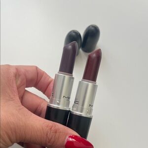MAC Cosmetics Lipstick Duo - Sin & Smoked Purple **reserved**